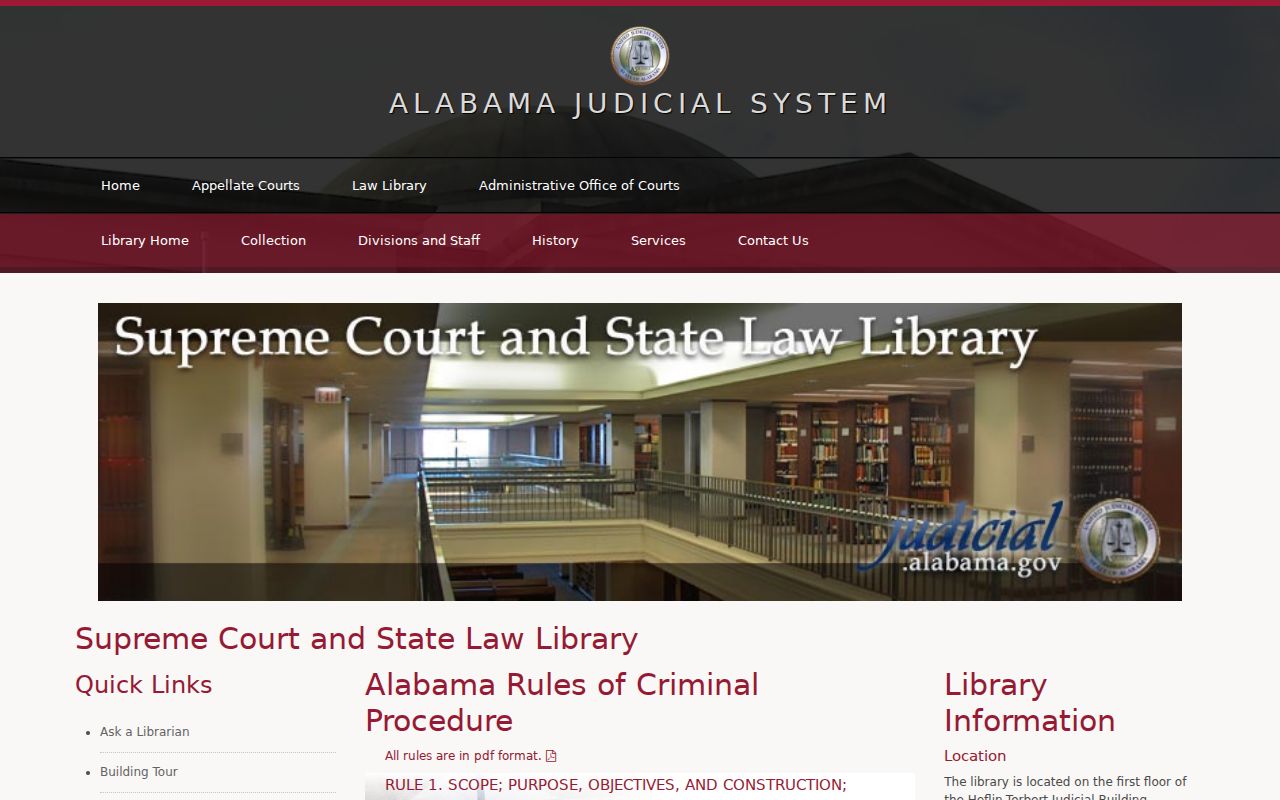 Randolph County criminal court docket rules index